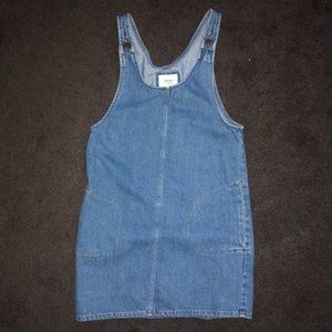 Denim Dress with Pockets